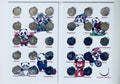 2012 Olympic 50p Coin Full Set 29 Coins BU Brilliant Uncirculated With Album
